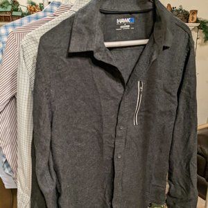 Size medium gray Tony Hawk button up shirt